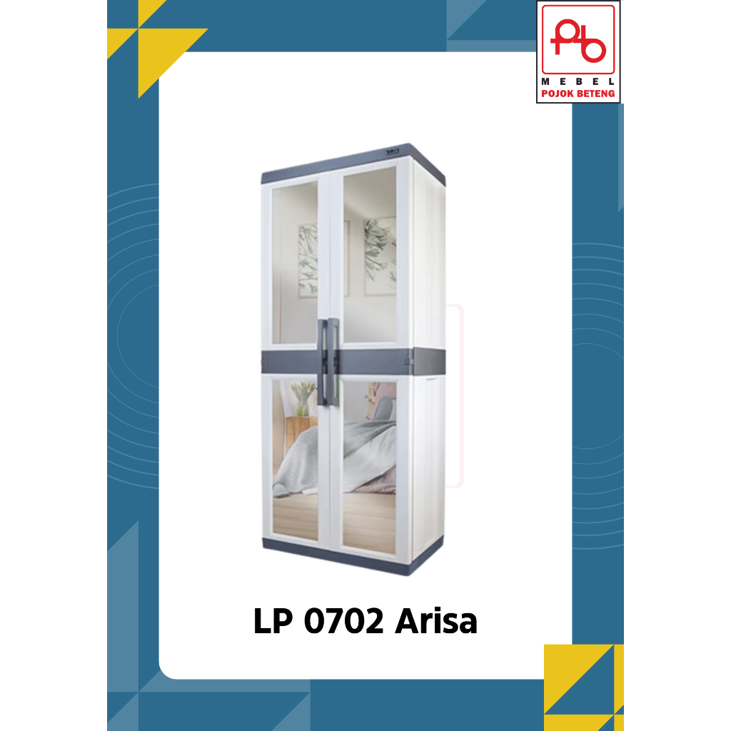 Lemari Pakaian Plastik Arisa CA 0702 Jogja