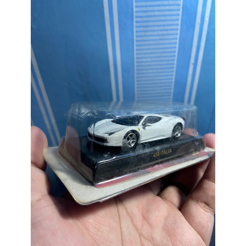 Kyosho Ferrari 458 Italia White Putih