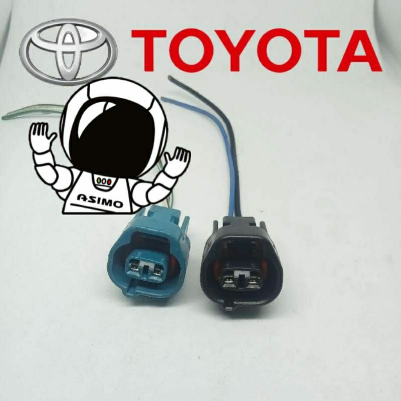 soket kompresor ac idle up pin 2 selenoid original toyota avanza rush veloz limo agya calya sienta a