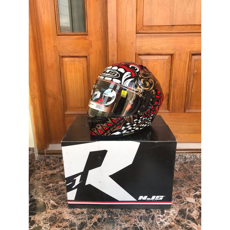 HELM NJS ZX-1R BARONG PAKET GANTENG