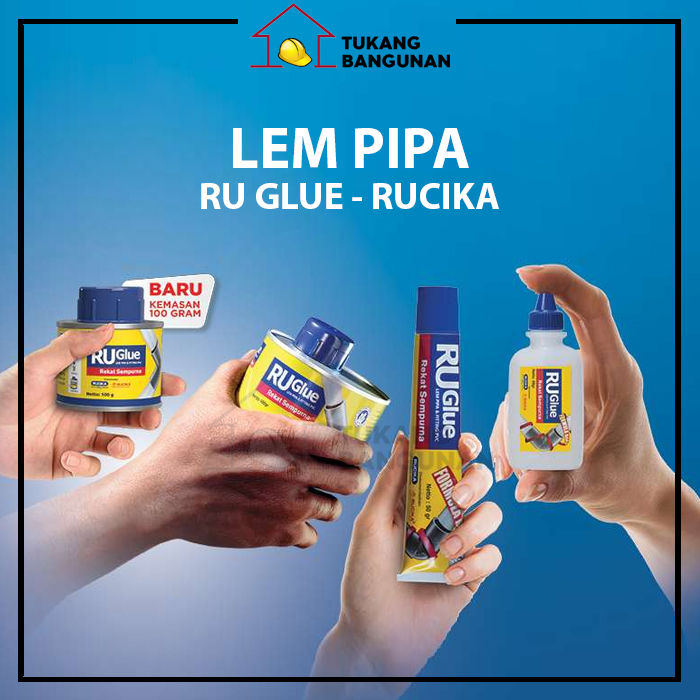 Lem Pipa RU Glue Rucika | Lem PVC