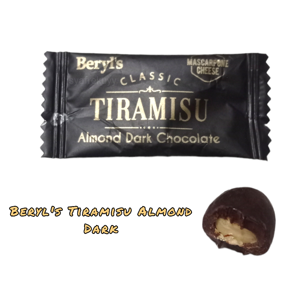 

Beryl's Classic Tiramisu Almond Dark Chocolate
