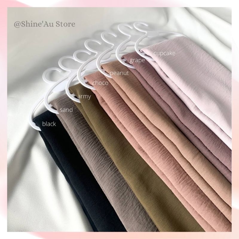 PASHMINA CRINKLE PREMIUM/ CRINKLE AIRFLOW / COTTON CRINKLE/ PASHMINA PREMIUM