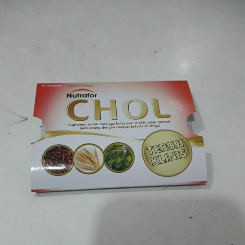

Nutrafor Chol 10 kapsul