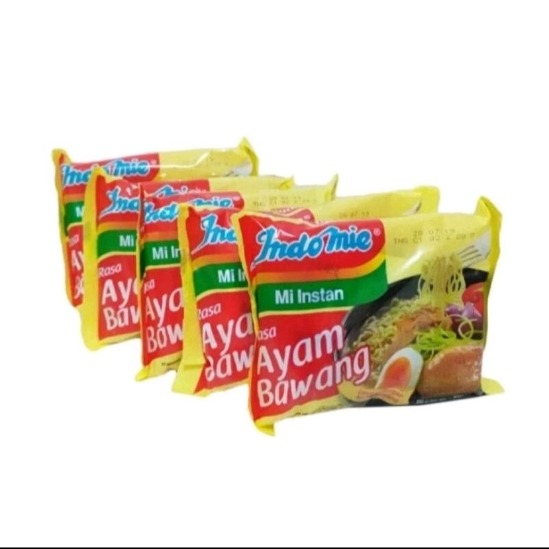 

indomie ayam bawang 5 pcs