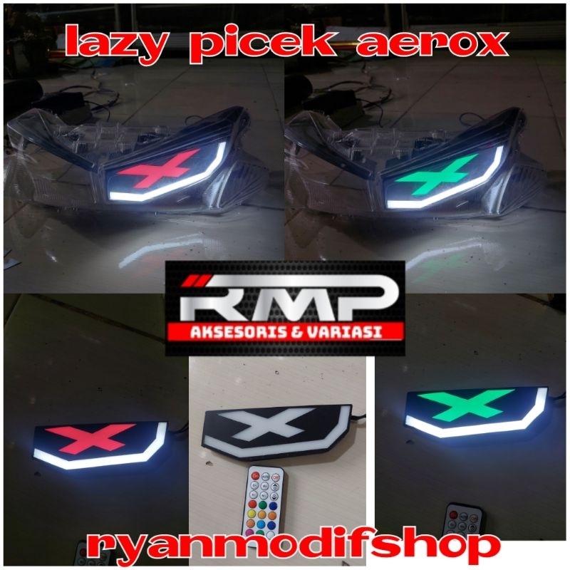 LAZY EYE PICEK AEROX OLD LAMPU ALIS AEROX OLD PECE dan AEROX NEW CONECTED