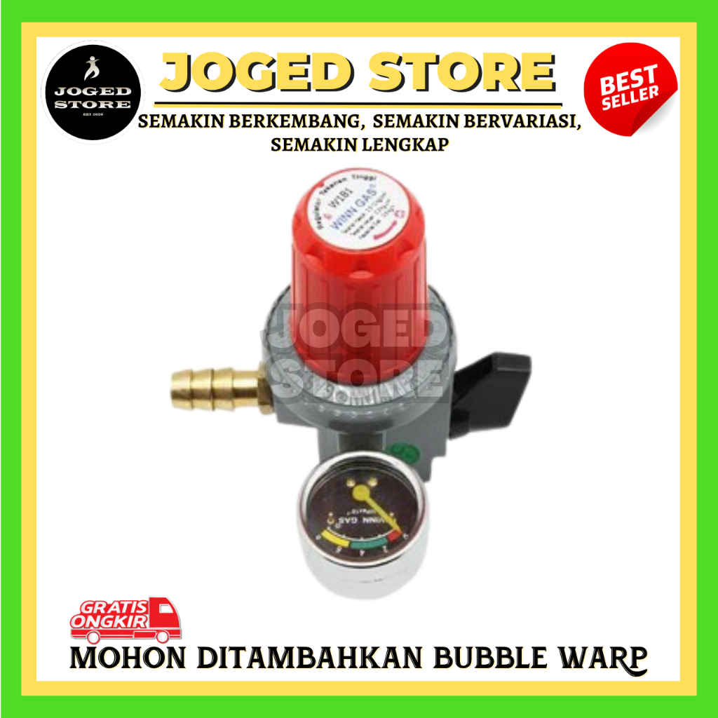 WINN GAS REGULATOR TEKANAN TINGGI W181M | REGULATOR GAS TEKANAN TINGGI | REGULATOR GAS