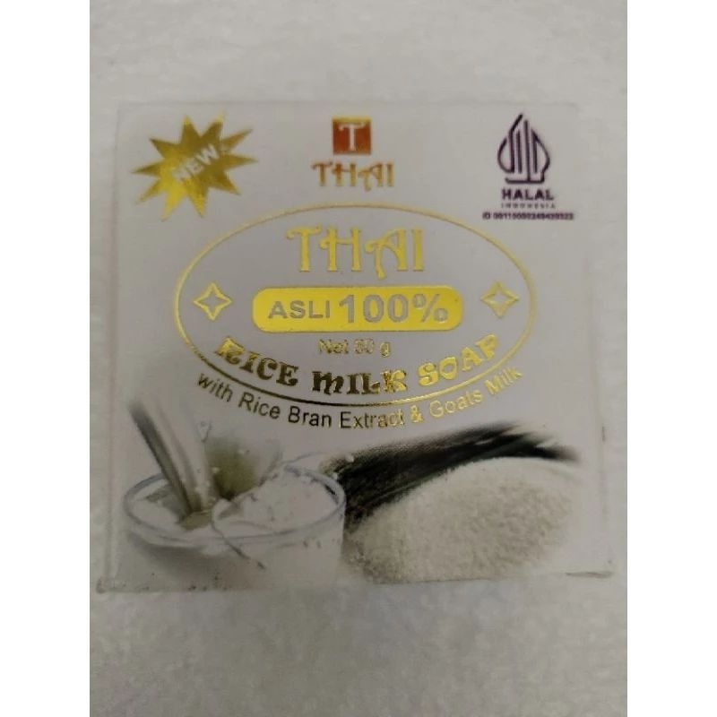 RICE MILK SOAP SABUN BERAS THAILAND