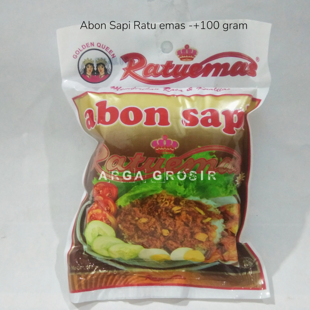 

Abon Sapi Cap Ratu Emas 100 gram Abon Sapi Ratu ku Abon Sapi Rs Super