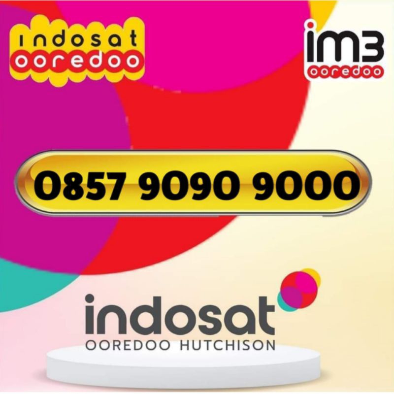 Nomor Cantik indosat 9000