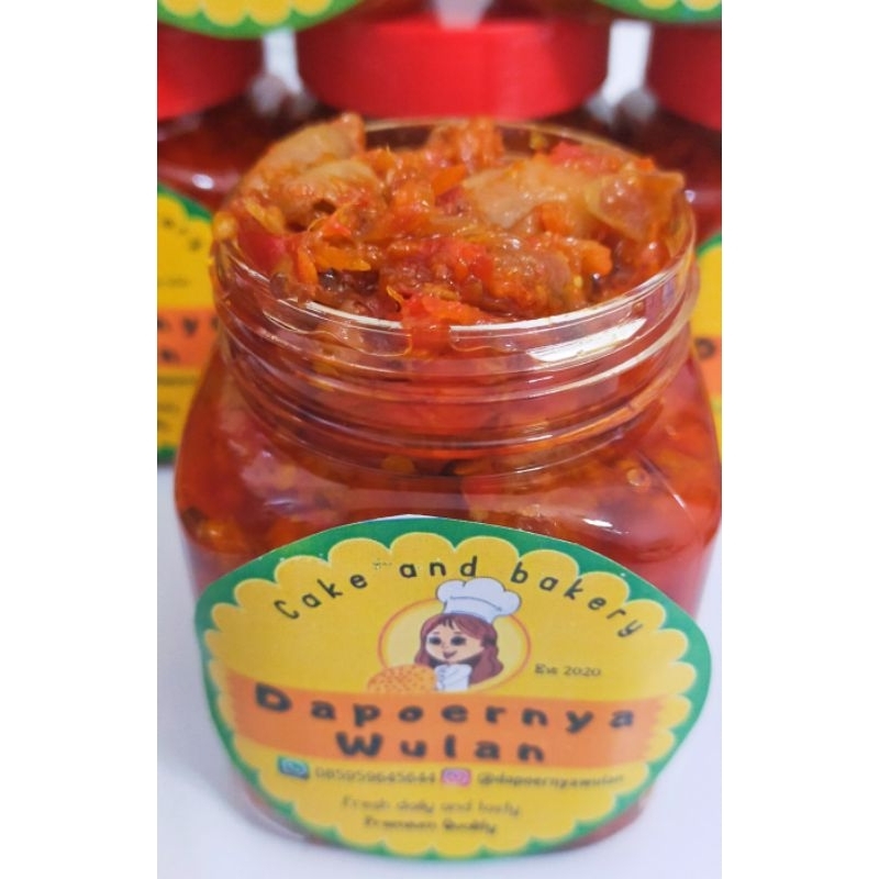 

HALAL.. Sambel baby cumi 200gram by dapoernya wulan