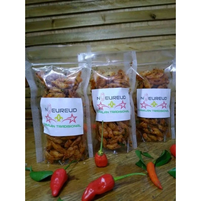 

kulit lumpia krispi balado pedas daun jeruk