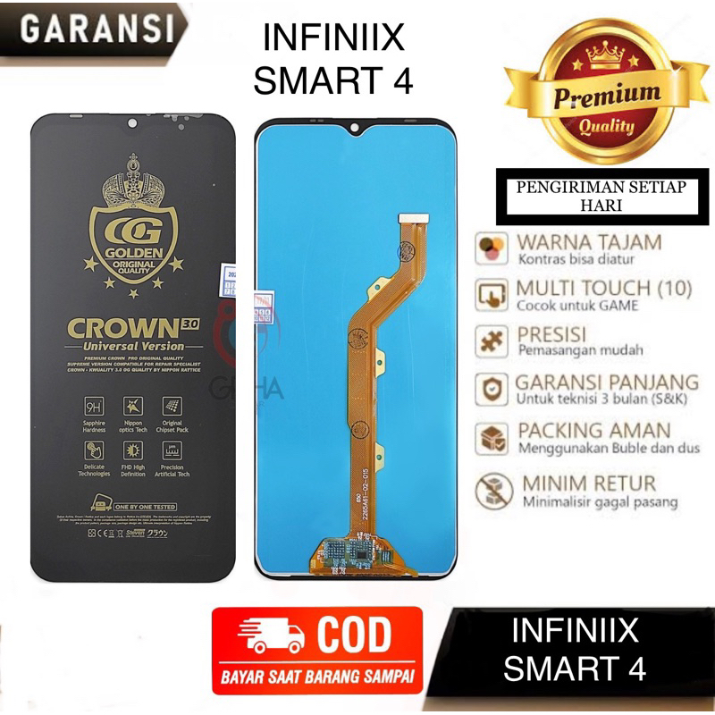 Lcd Touchscreen INFINIX SMART 4 Fullset ORIGINAL