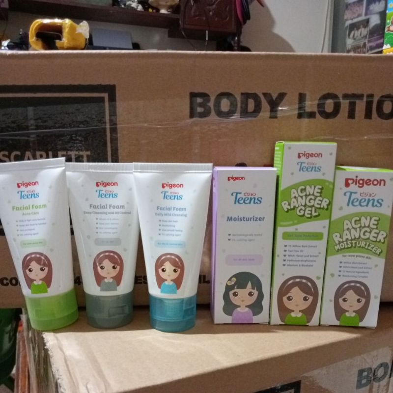 pigeon suncrean spf 30++/MOISTURIZER CREAM/ACNE CREAM/Pegeon facial foam