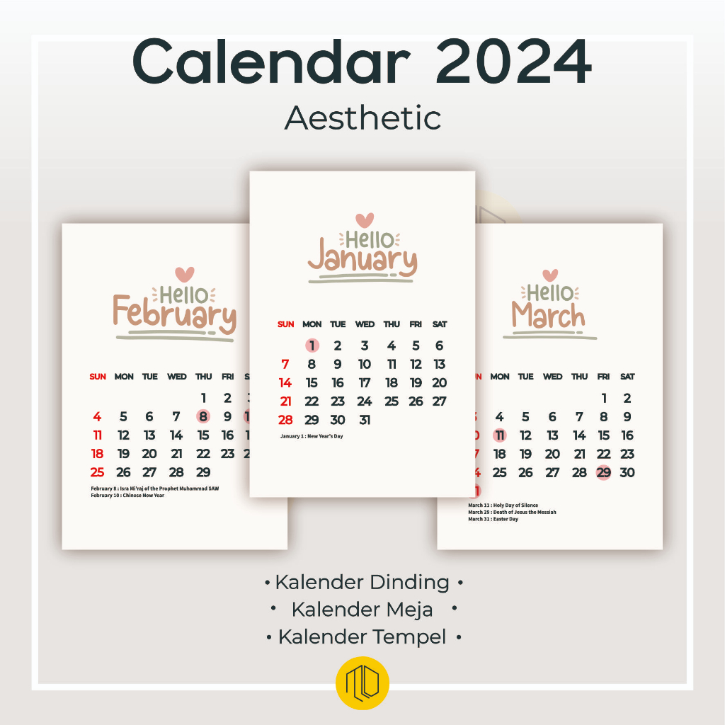 

Kalender 2024 Aesthetic / Kalender 2024 Lengkap / Kalender Dinding Meja Duduk Kalender Kantor / Kalender Duduk Aesthetic Tahun 2023 / 2024 / Kalender Meja Estetik Mini Aesthetic Calendar / Calendar Ukuran A5 - Kalender Minimalis Aesthetic 2