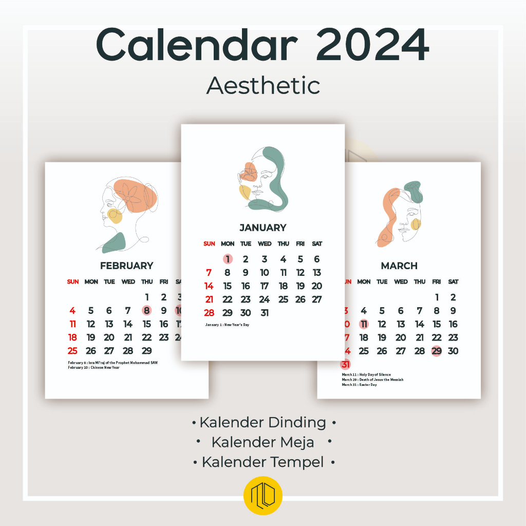 

Kalender 2024 Aesthetic / Kalender 2024 Lengkap / Kalender Dinding Meja Duduk Kalender Kantor / Kalender Duduk Aesthetic Tahun 2023 / 2024 / Kalender Meja Estetik Mini Aesthetic Calendar / Calendar Ukuran A5 - Kalender Tema Hand Drawing