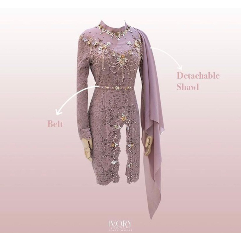 Kebaya Ivory Preloved