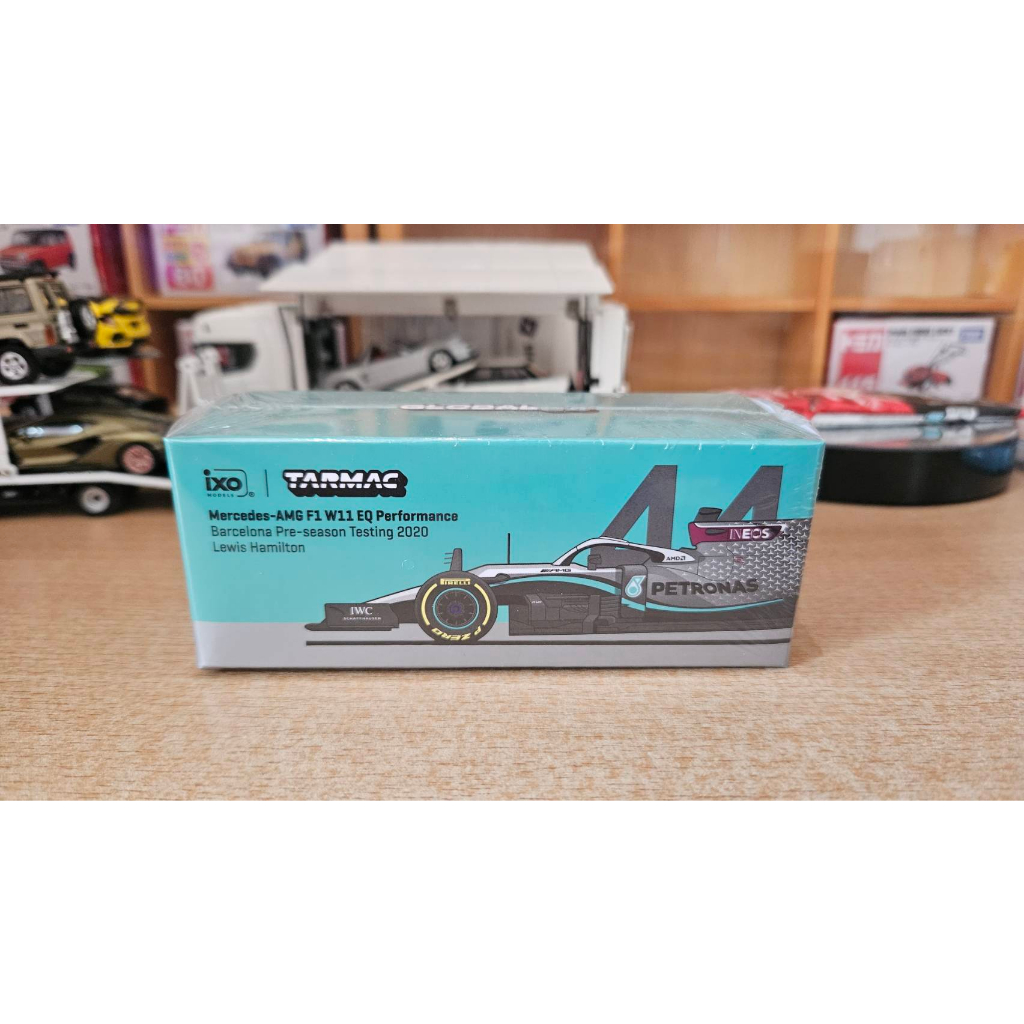 TARMAC works Mercedes AMG F1 W11 Barcelona Pre test season 2020