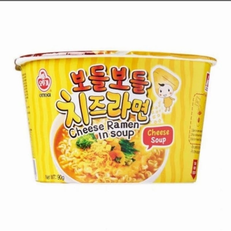 

Ottogi Cheese Ramen In Soup Bowl Non Halal 90 gram