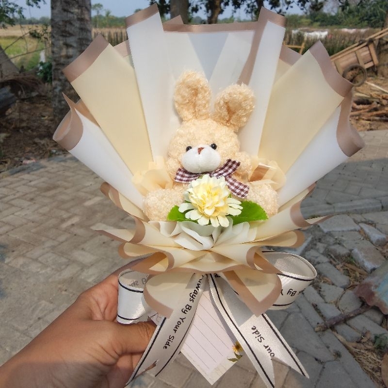 Buket boneka mini (kecil)