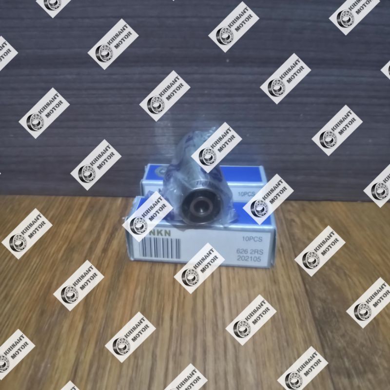 BEARING 626 2RS NKN - BALL BEARING 626 TUTUP KARET