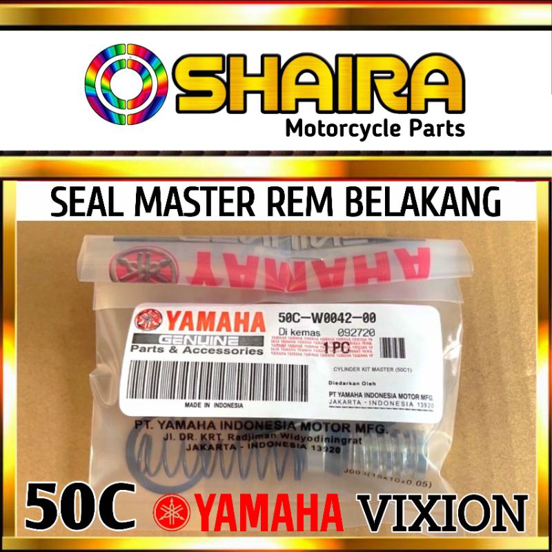 50C - MASTER KIT/SEAL MASTER REM BELAKANG VIXION NEW/JUPITER MX NEW/R15/R25 SEAL MASTER REM BELAKANG