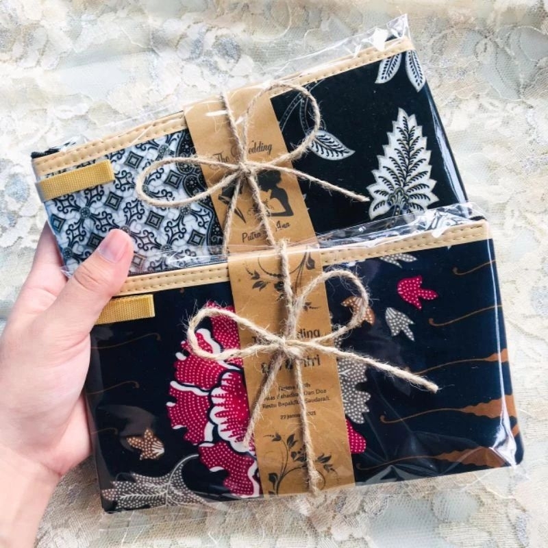SOUVENIR POUCH DOMPET BATIK, SOUVENIR PERNIKAHAN