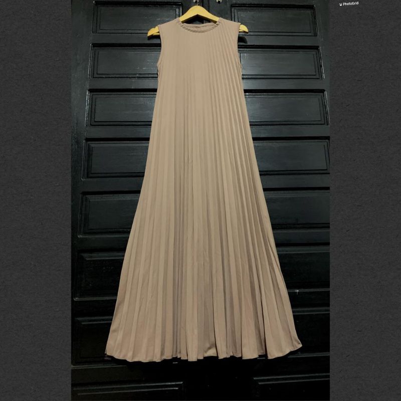 Inner Plisket | Kutung Plisket | Gamis Plisket Premium | Yukensi Plisket