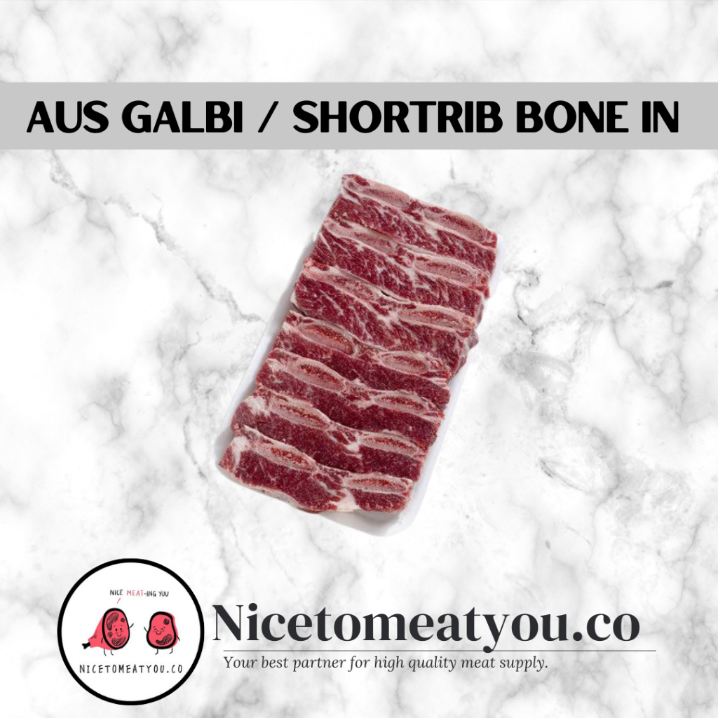 

AUS Premium Galbi Bone In Slice / Shortribs Slice
