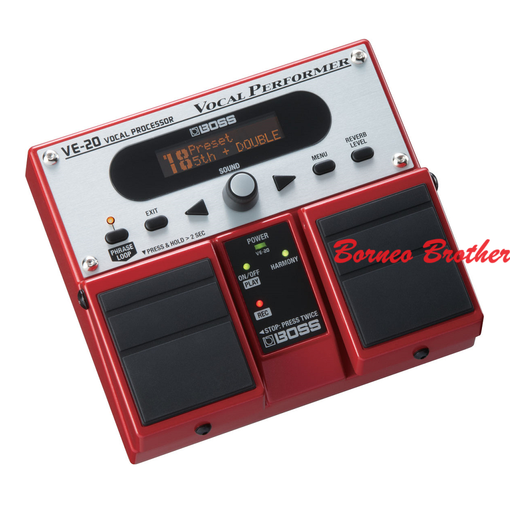 BOSS VE-20 VE 20 VE20 Original Efek Vokal Stompbox