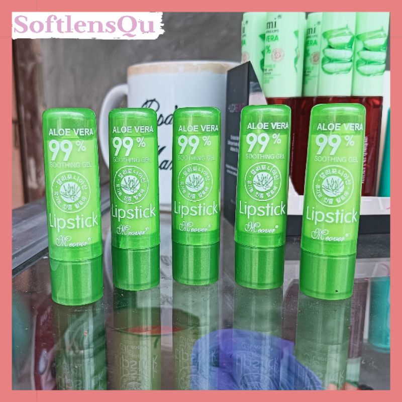 Lip Balm Aloe Vera 99% - Lip Balm Pelembab Bibir - Lipstik Aloe Vera 99%