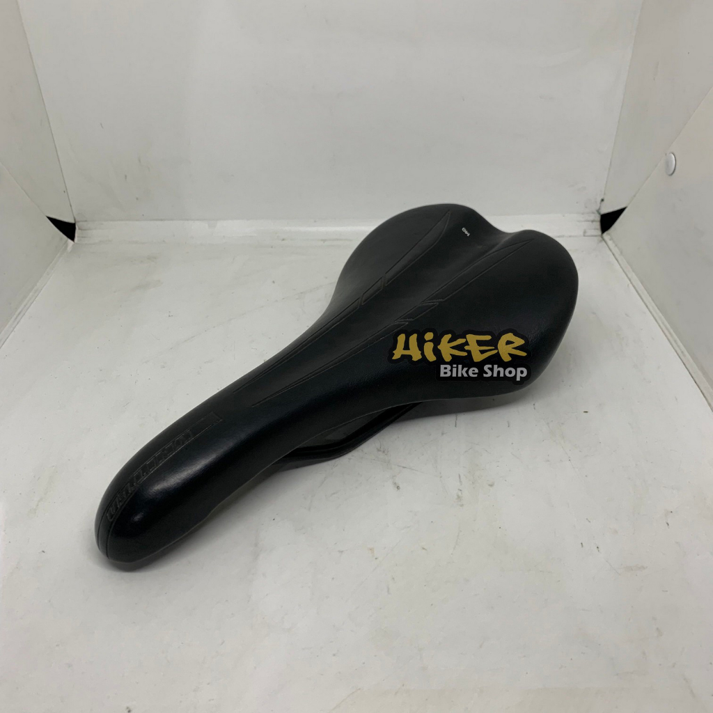 Sadel Saddle Jok Sepeda MTB United Lebar 17cm Panjang Rail 9 cm Bekas