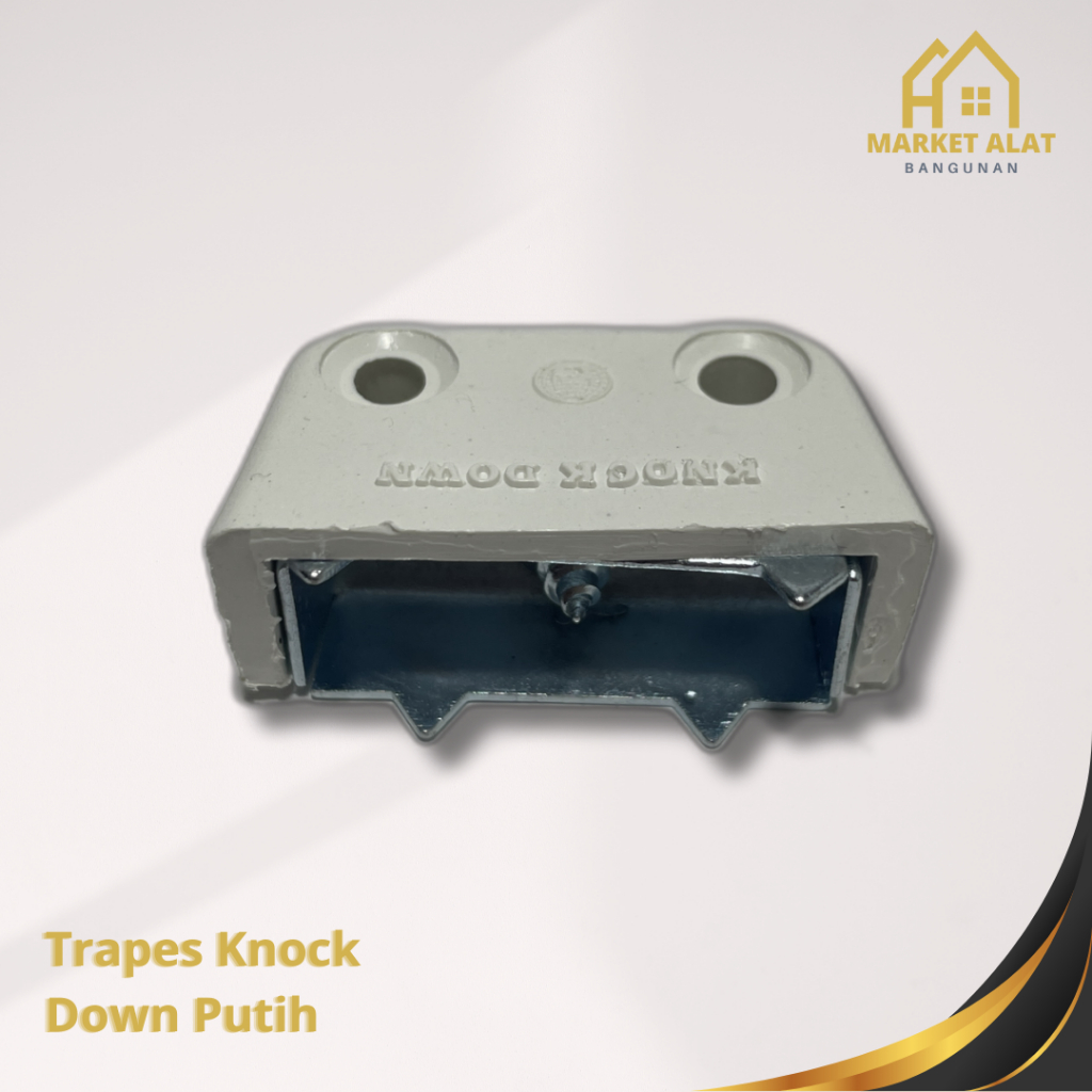 Trapes Knock Down Putih / Trapes Ambalan Kayu / Terapes Trafex / Ambalan Tatakan Lemari