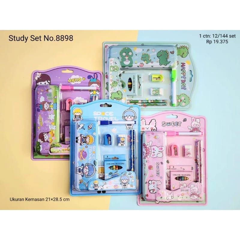 

STUDY SET 8898 / STUDY SET ALAT TULIS FANCY MURAH