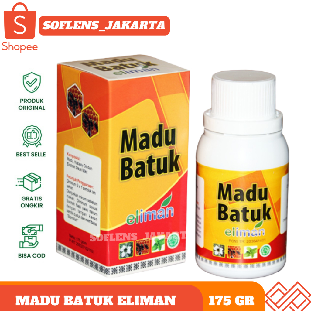 Madu Batuk El Iman - obat batuk || obat batuk berdahak & obat batuk kering - obat batuk ibu dan anak