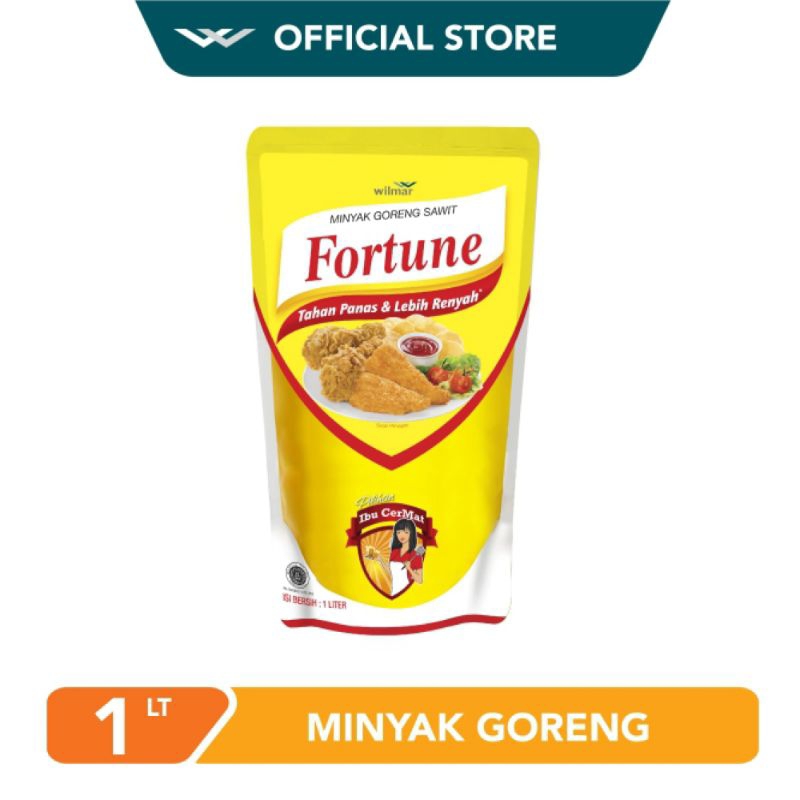 

Minyak Goreng Fortune 1 Liter