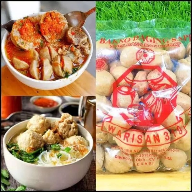 

Warisan Bakso Sapi Merah AB 700gr isi 50