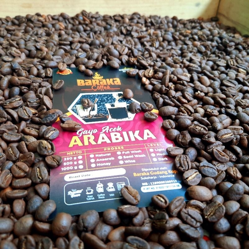 

Kopi Arabika Gayo Aceh Semi Wash | Baraka Coffee