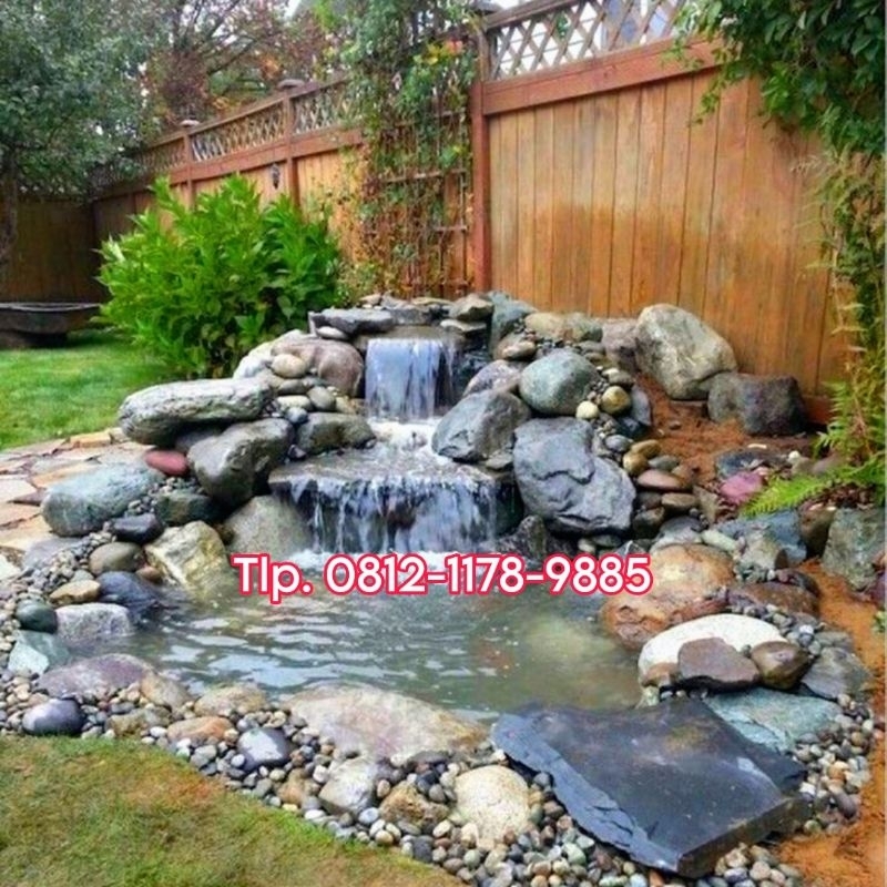 kolam koi natural membran hpde area pengerjaan jabodetabek