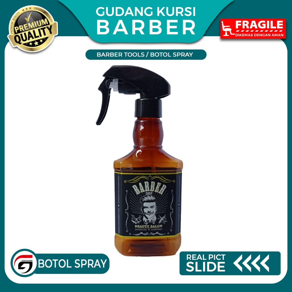 Spray Just Water 300 ML Botol Semprotan Air Barber dan Salon