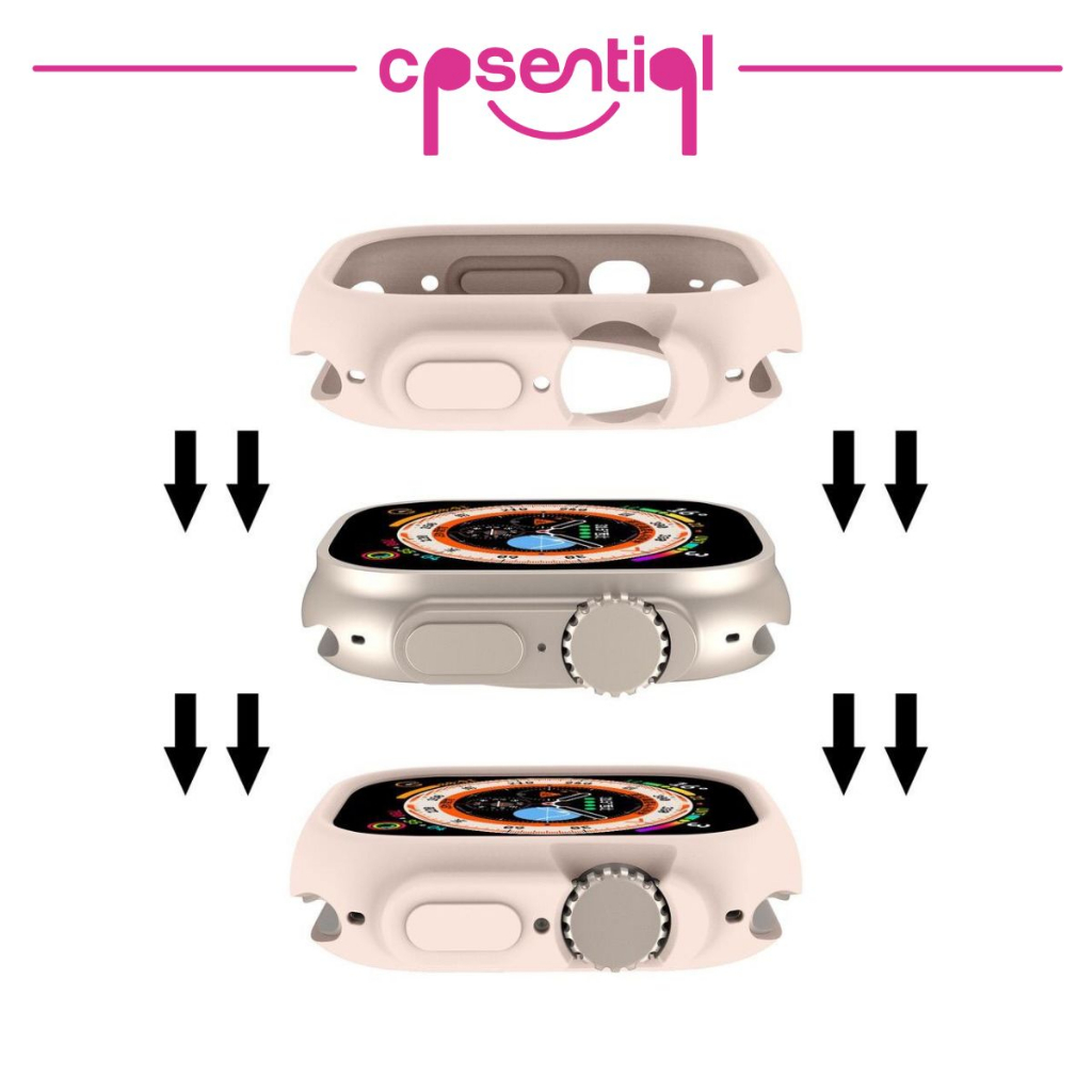 [PROMO[ Soft Case Silicone IWatch Full Frame Bumper | Case TPU Colorful Candy  | Casing Soft Case Jam Tangan Pintar Silicone 38mm, 40mm, 41mm, 42mm, 44mm, 45mm