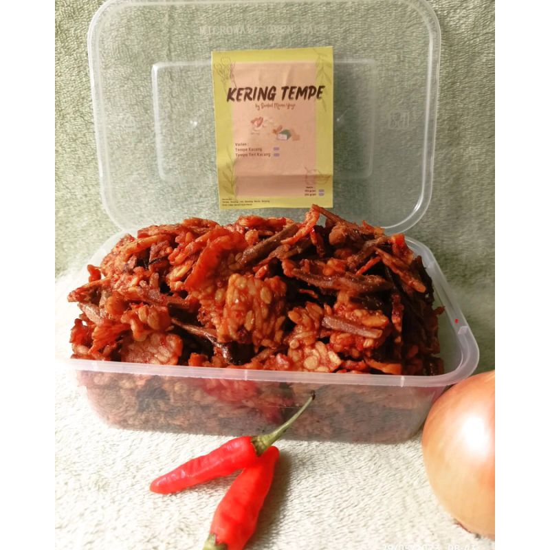 

Kering Tempe Kriuk by Sambel Mama Yaya Netto 250 gram