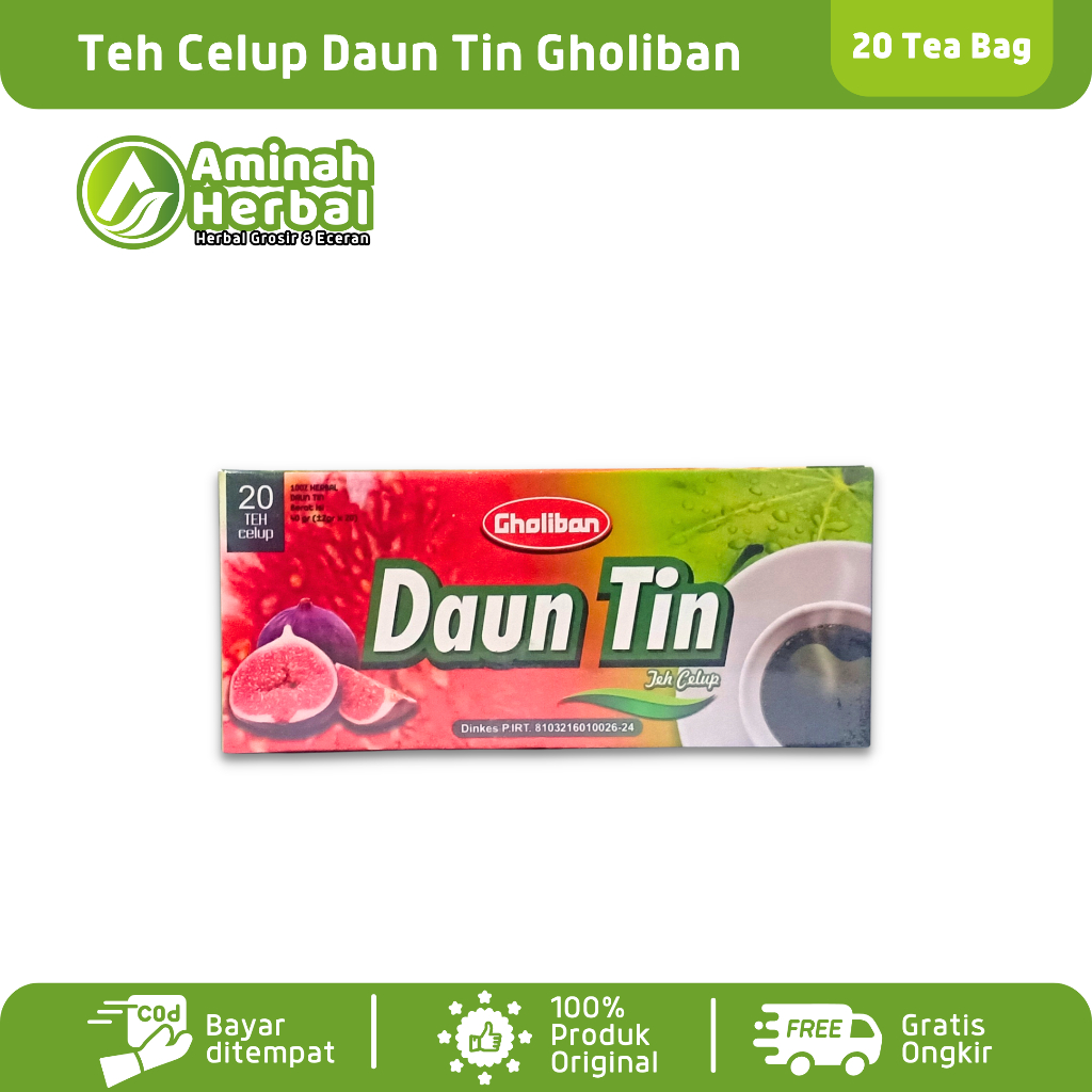 

Teh Celup Daun Tin Gholiban