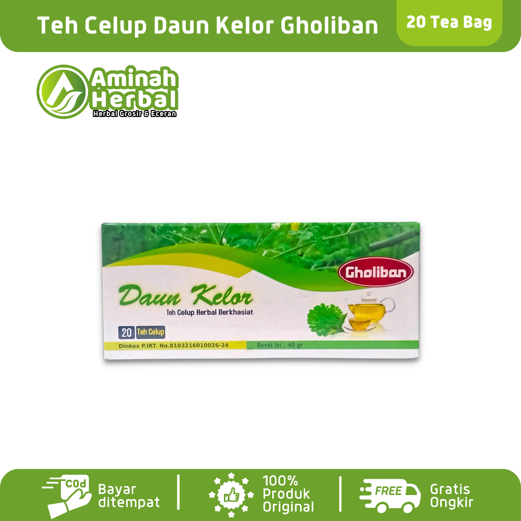 

Teh Celup Daun Kelor Gholiban