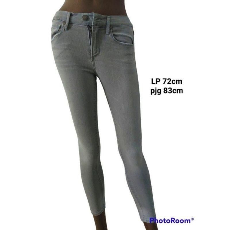 preloved branded banana republic grey skinny jeans banana republic original preloved branded origina