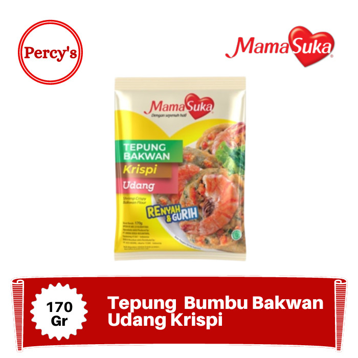 

Mamasuka Tepung Bumbu Bakwan Udang 170 Gr