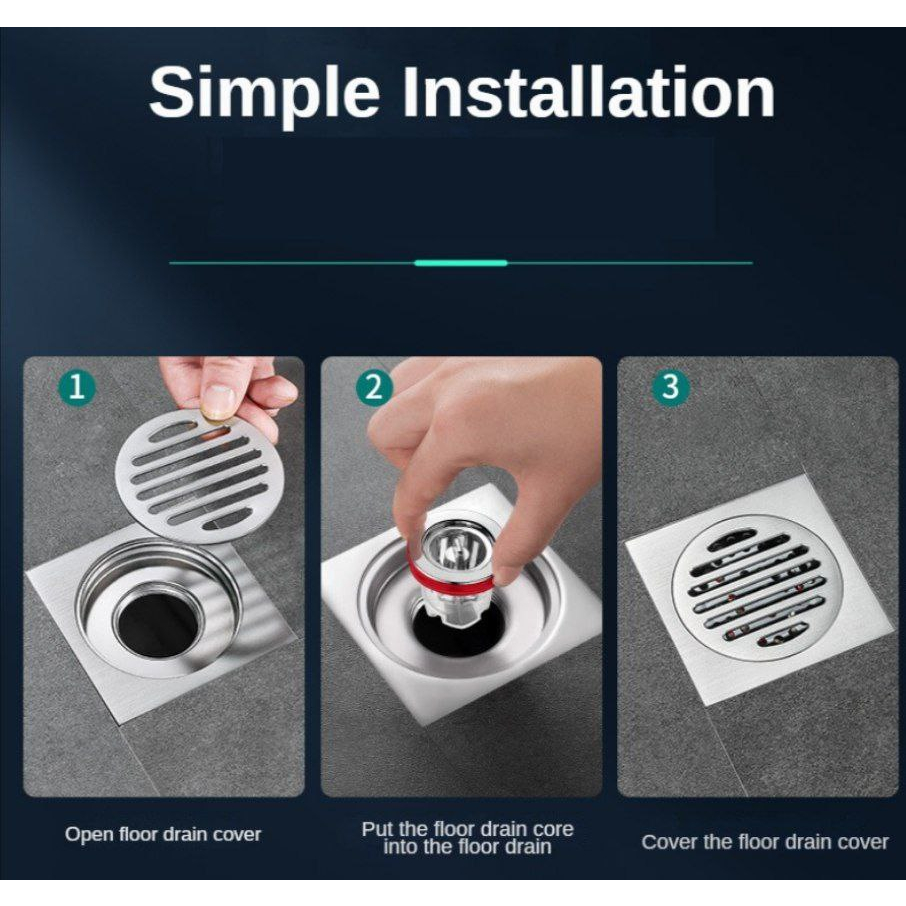 SARINGAN PEMBUANGAN AIR ANTI BAU