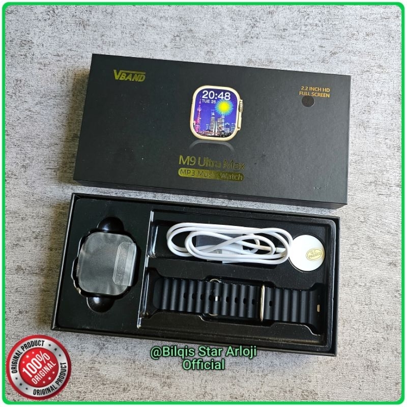 New Smart Watch Muslim M9 Ultra Max Anti Air Original