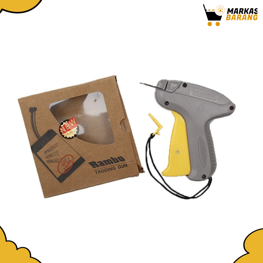 

Tembakan Tag Gun Rambo/Alat Pemasang Label Harga