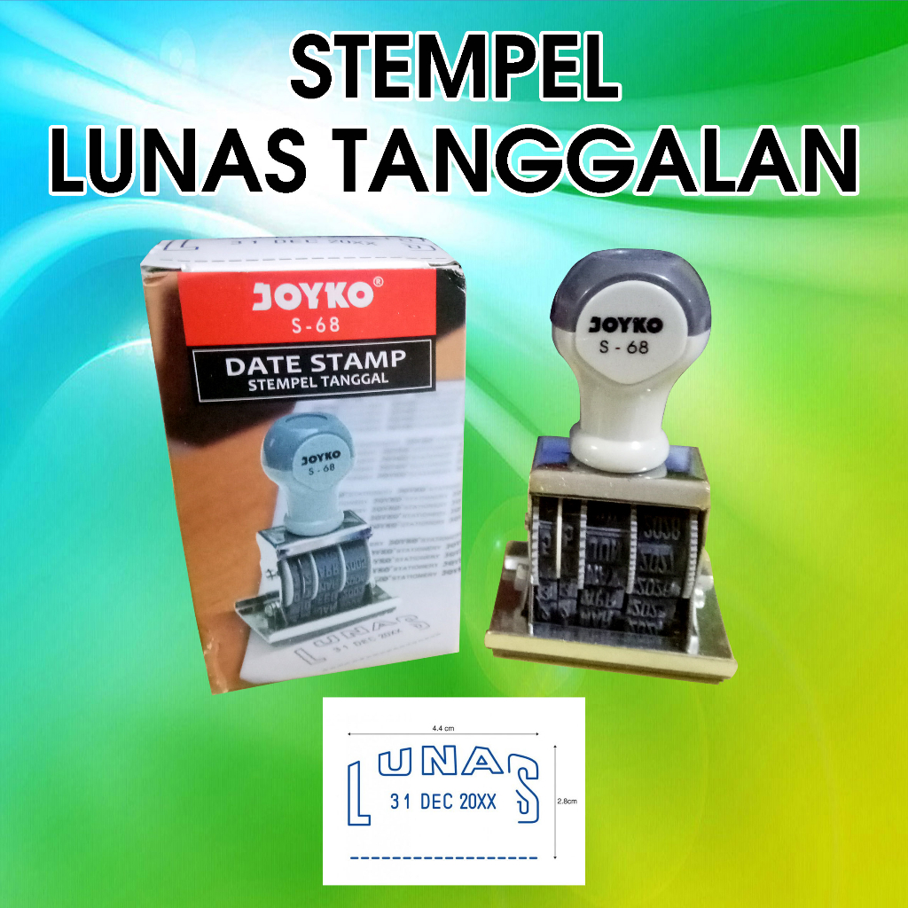 

Stempel Lunas Tanggalan